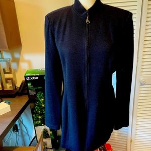 Beautiful black barely worn St. John jacket.